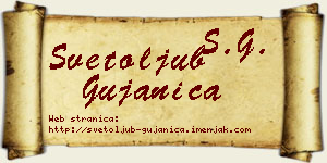 Svetoljub Gujanica vizit kartica
